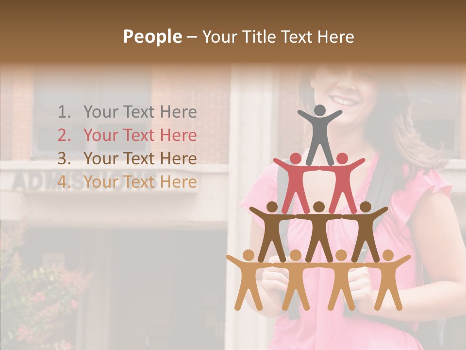 Finger Background Elder PowerPoint Template