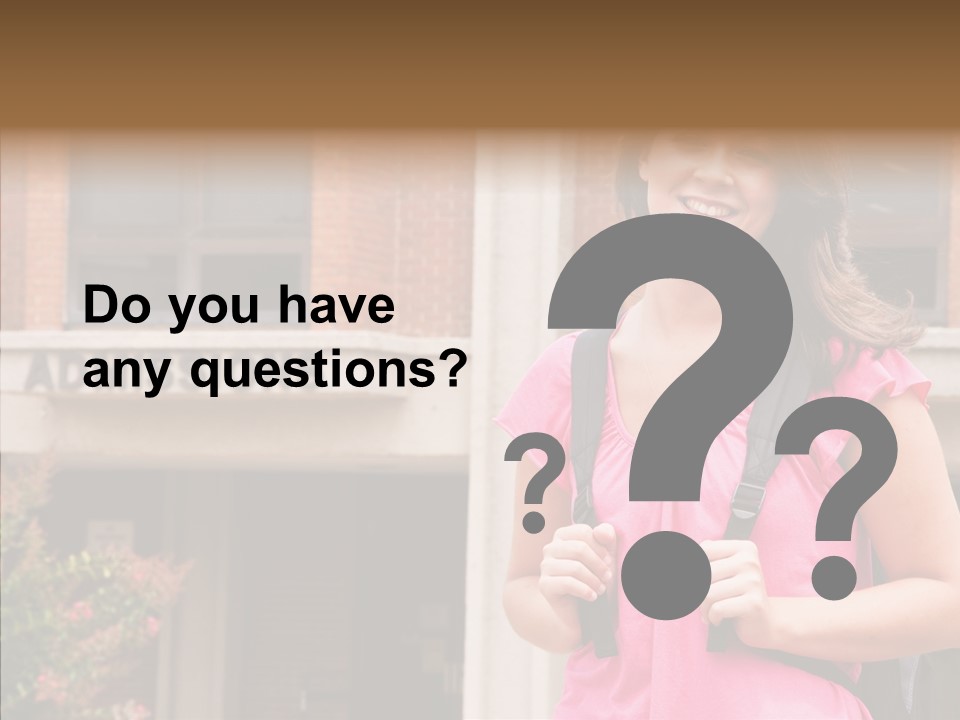 Finger Background Elder PowerPoint Template