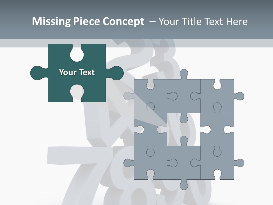 Touching Elder Close Up PowerPoint Template