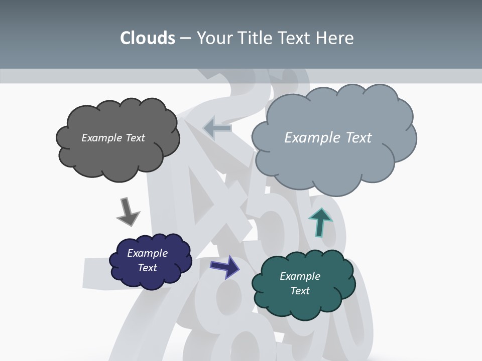 Touching Elder Close Up PowerPoint Template