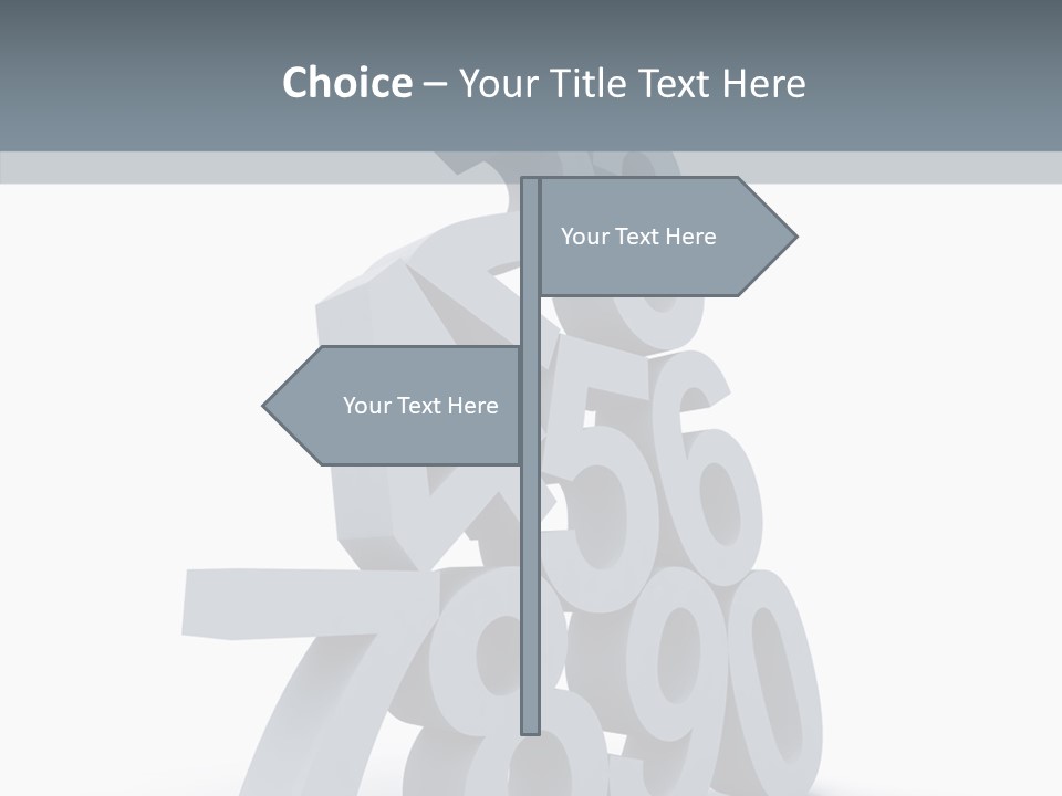 Touching Elder Close Up PowerPoint Template