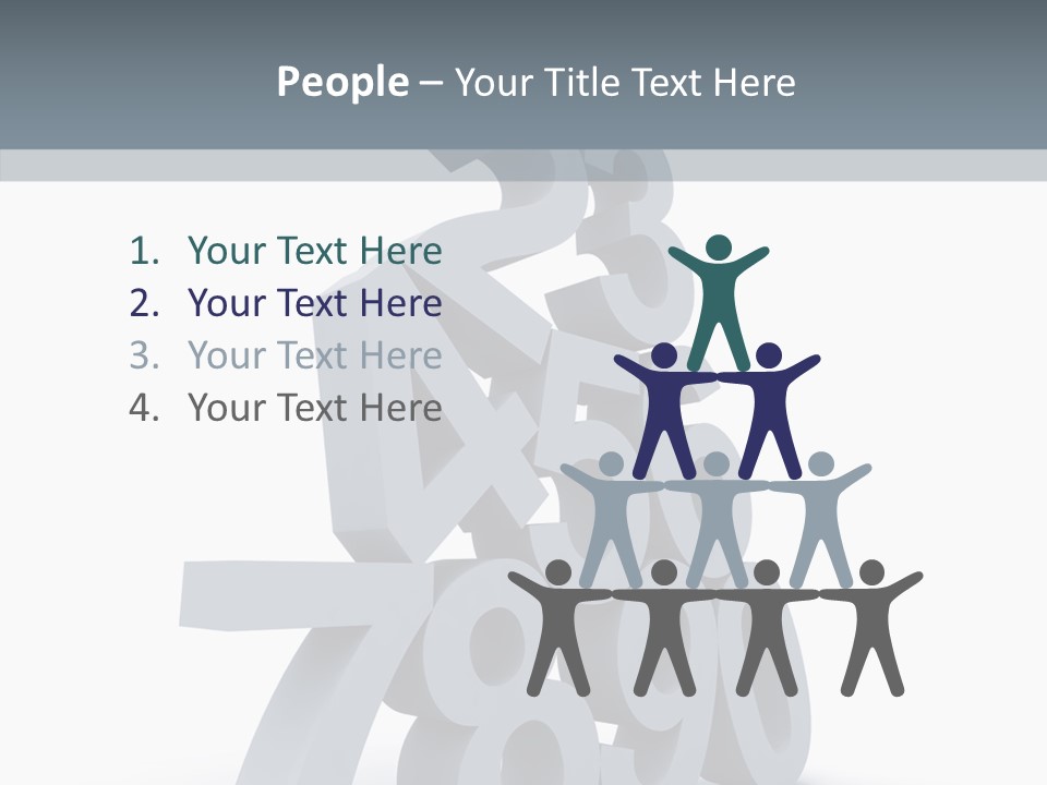 Touching Elder Close Up PowerPoint Template