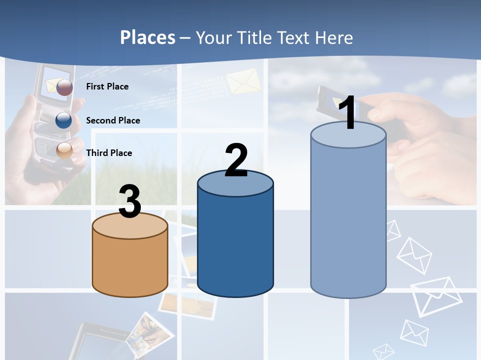 Caregiver Finger Background PowerPoint Template