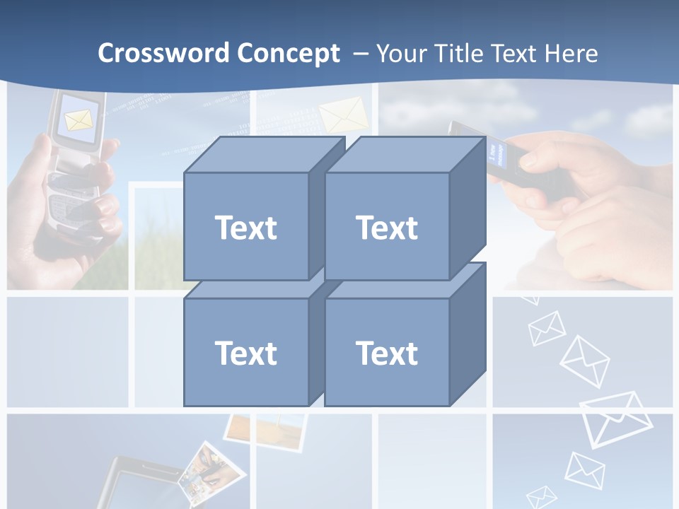Caregiver Finger Background PowerPoint Template