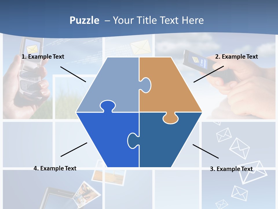 Caregiver Finger Background PowerPoint Template