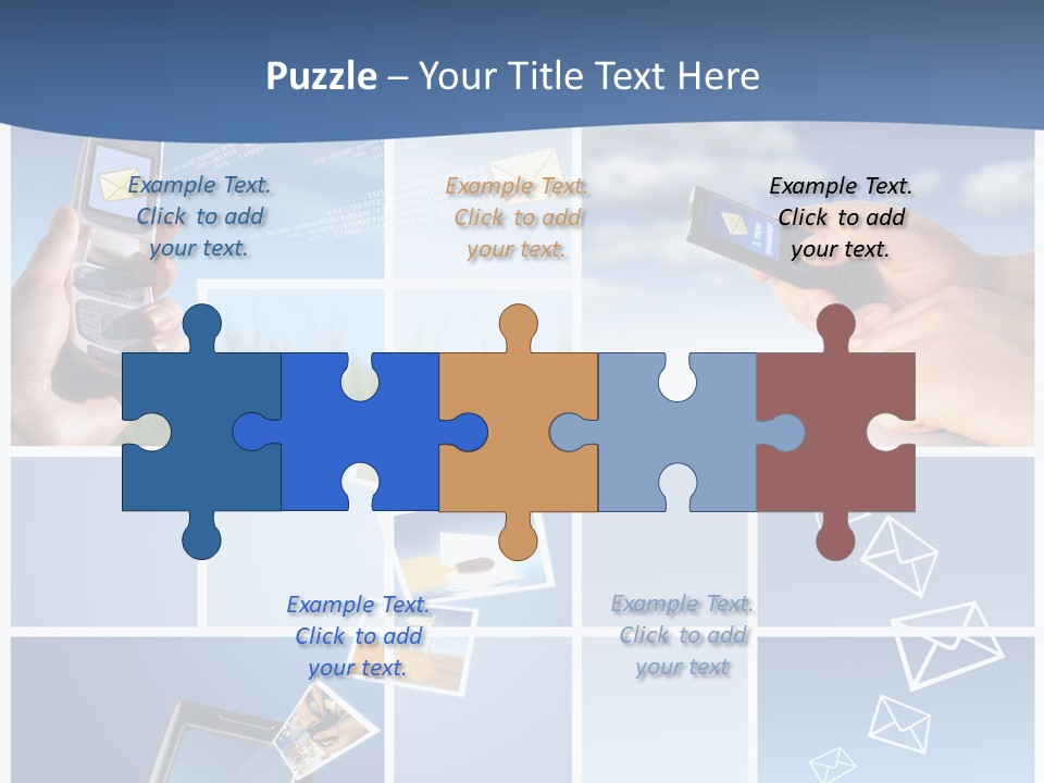 Caregiver Finger Background PowerPoint Template