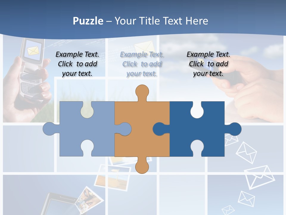 Caregiver Finger Background PowerPoint Template