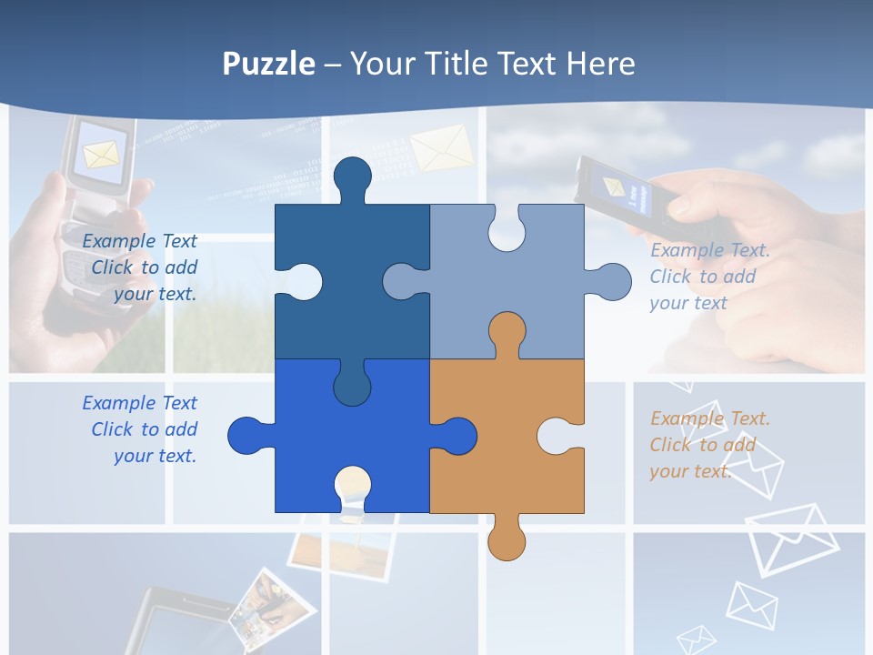 Caregiver Finger Background PowerPoint Template