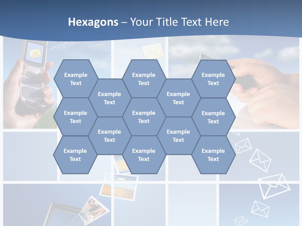 Caregiver Finger Background PowerPoint Template