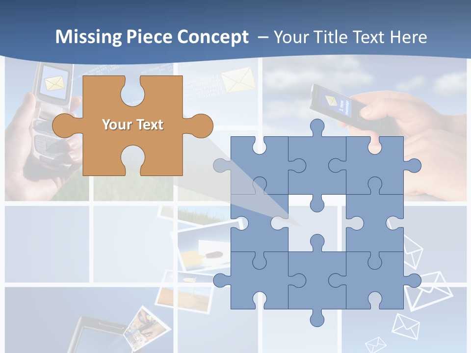 Caregiver Finger Background PowerPoint Template