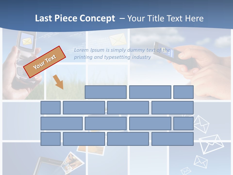 Caregiver Finger Background PowerPoint Template