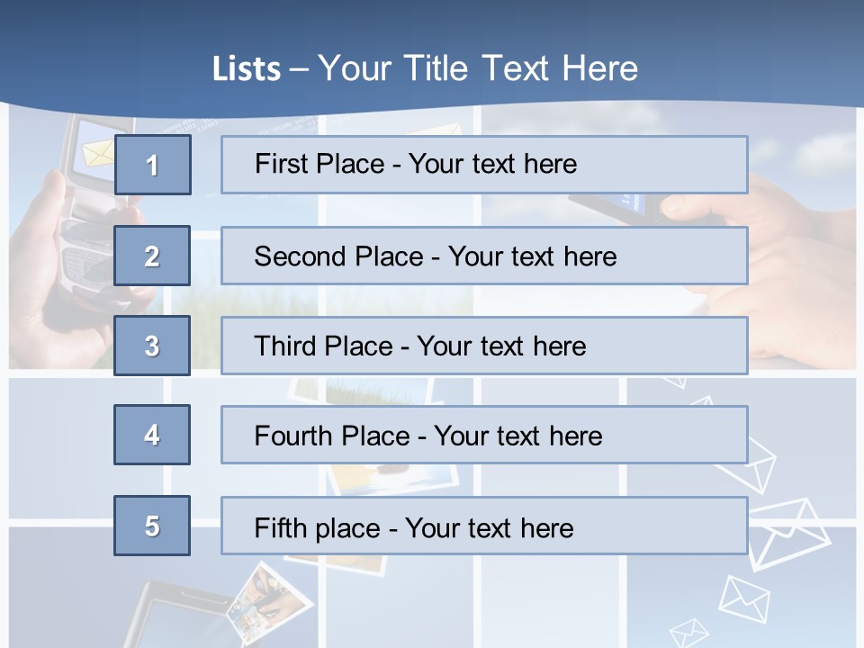 Caregiver Finger Background PowerPoint Template