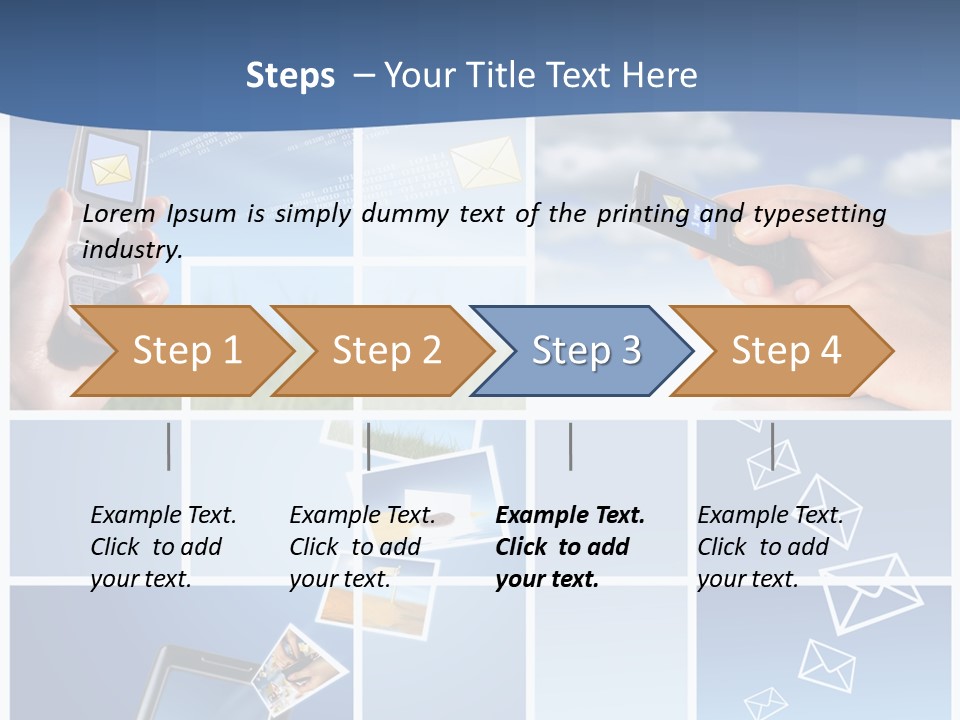 Caregiver Finger Background PowerPoint Template