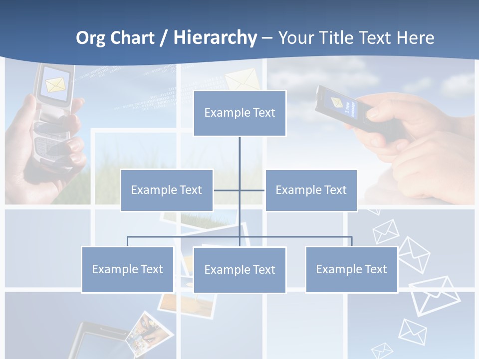 Caregiver Finger Background PowerPoint Template