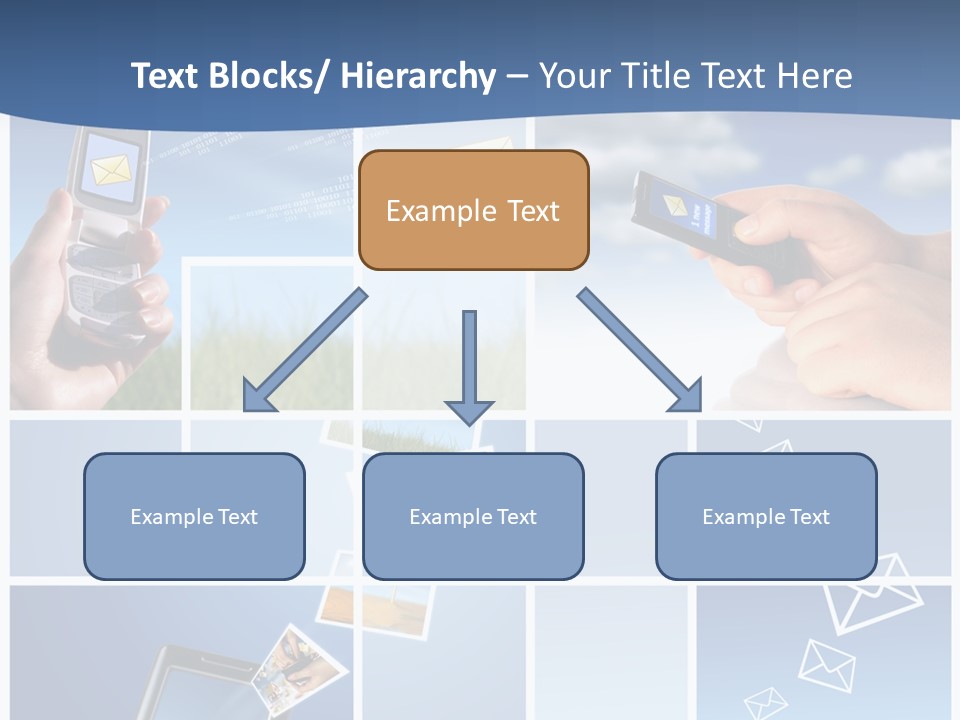 Caregiver Finger Background PowerPoint Template