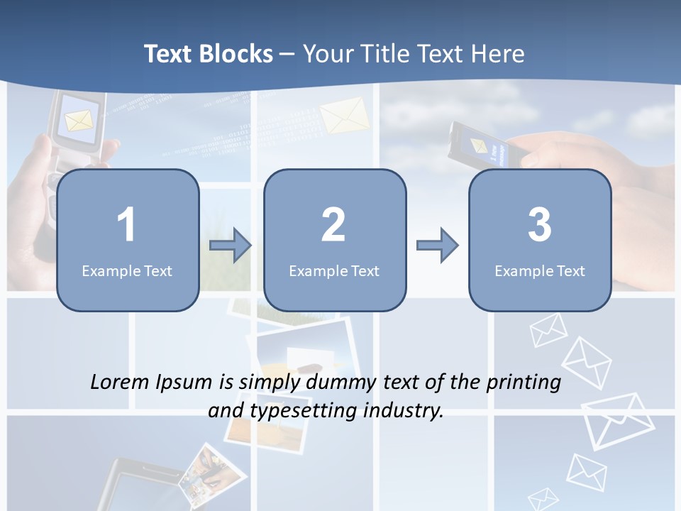 Caregiver Finger Background PowerPoint Template
