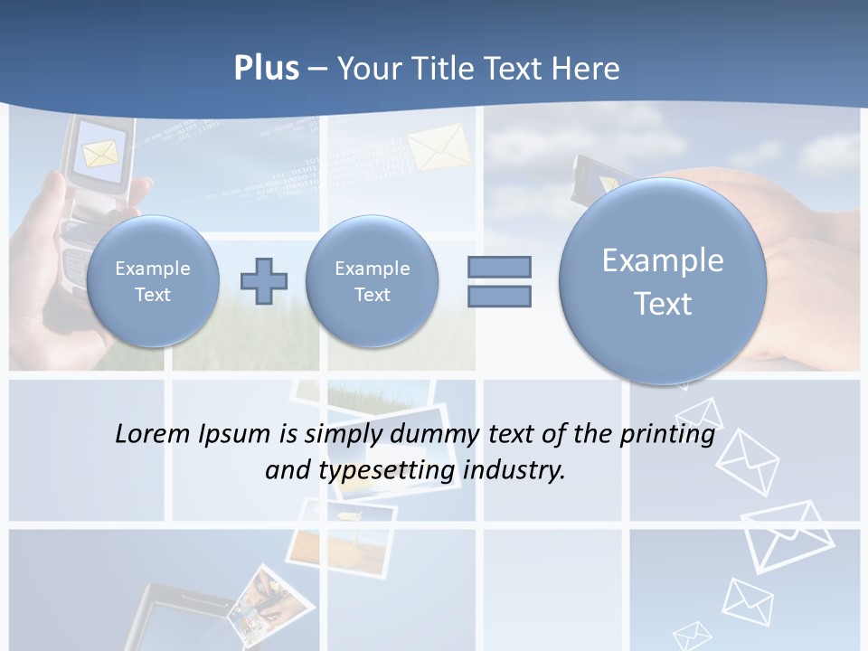 Caregiver Finger Background PowerPoint Template