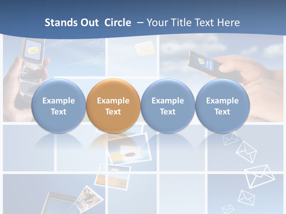 Caregiver Finger Background PowerPoint Template