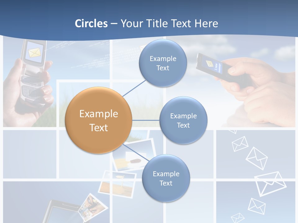 Caregiver Finger Background PowerPoint Template