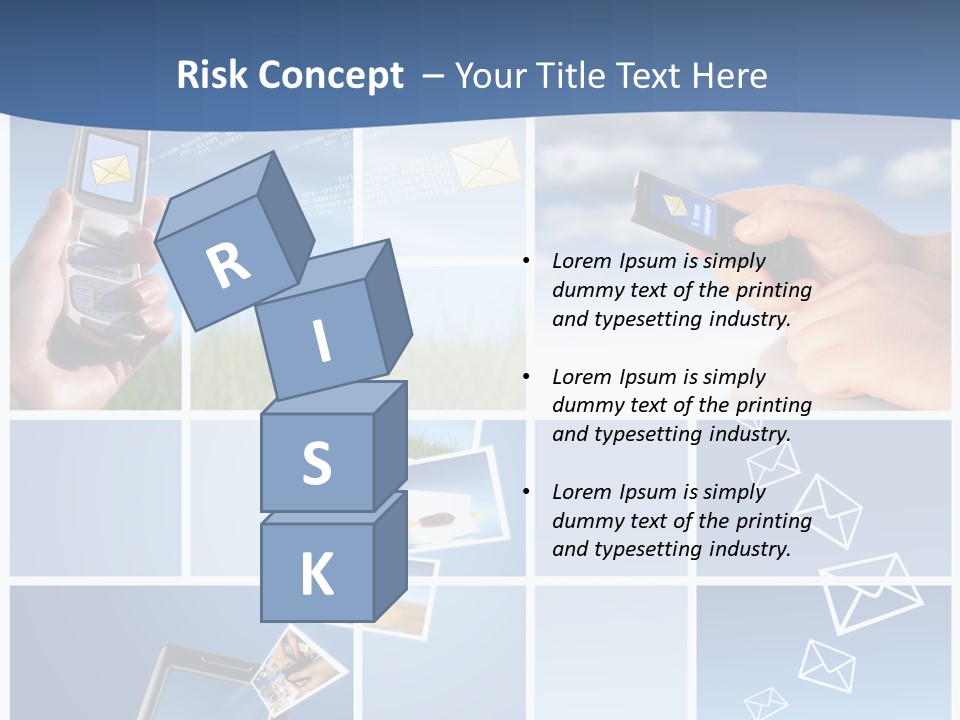 Caregiver Finger Background PowerPoint Template