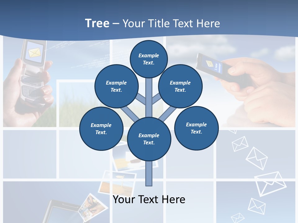 Caregiver Finger Background PowerPoint Template