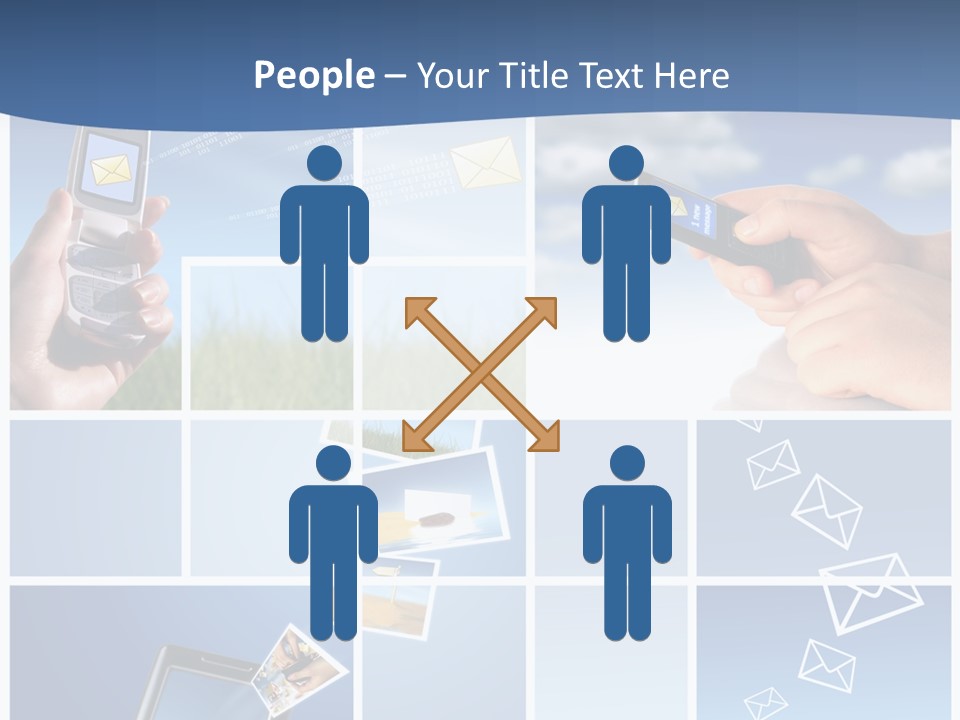 Caregiver Finger Background PowerPoint Template