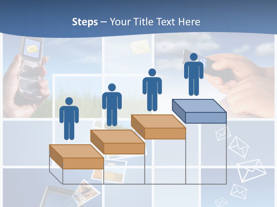 Caregiver Finger Background PowerPoint Template