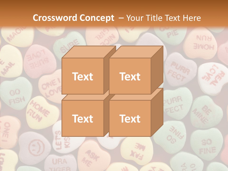 Togetherness Touching Closeup PowerPoint Template