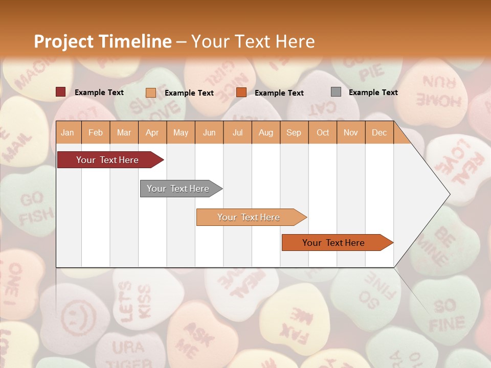 Togetherness Touching Closeup PowerPoint Template