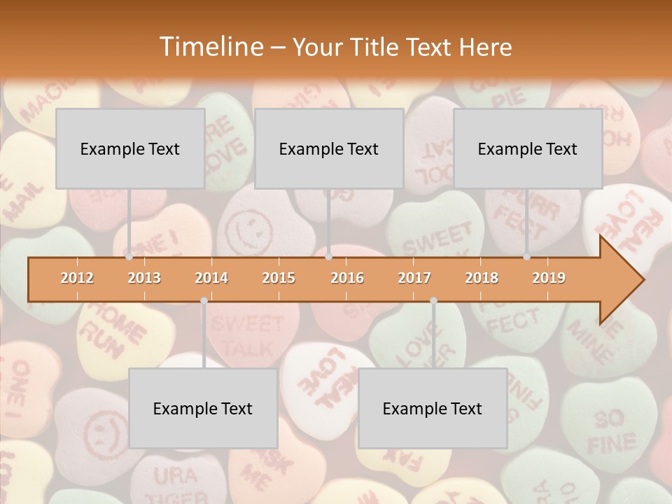Togetherness Touching Closeup PowerPoint Template