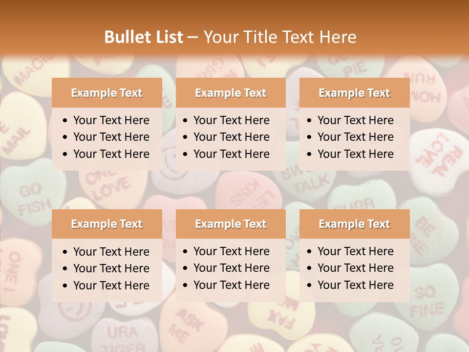 Togetherness Touching Closeup PowerPoint Template