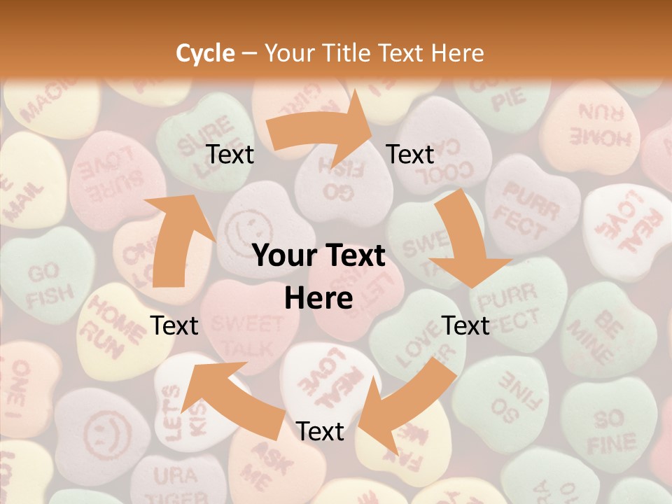 Togetherness Touching Closeup PowerPoint Template