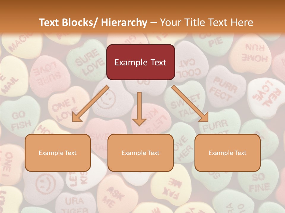 Togetherness Touching Closeup PowerPoint Template