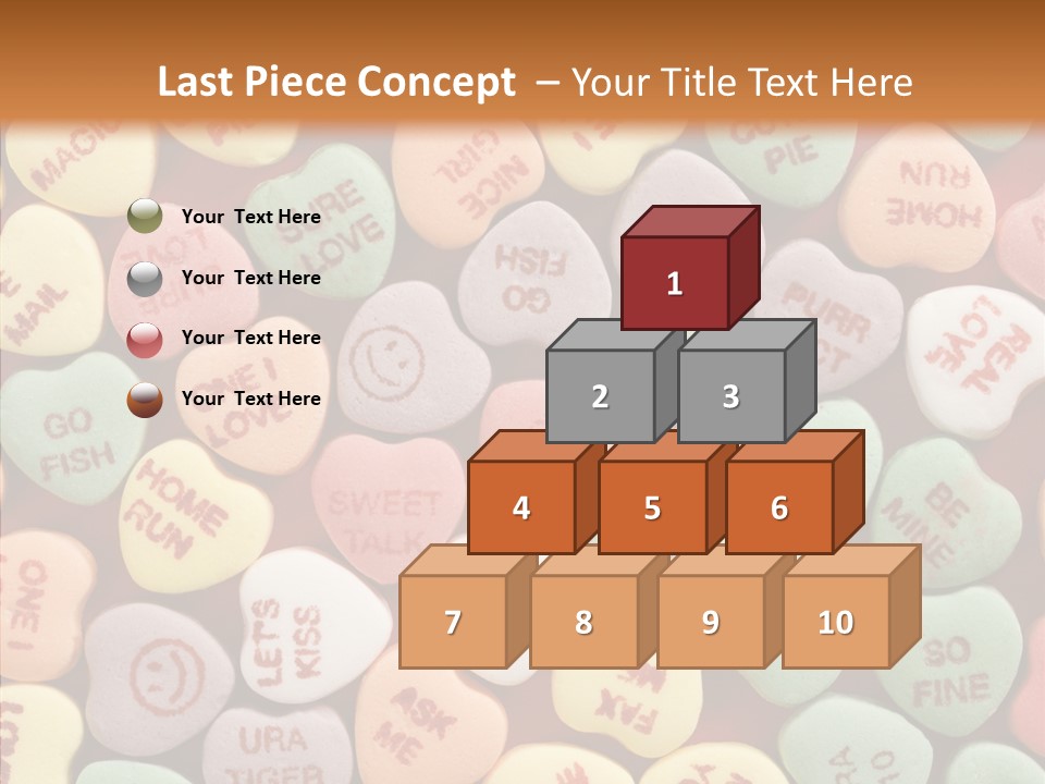 Togetherness Touching Closeup PowerPoint Template