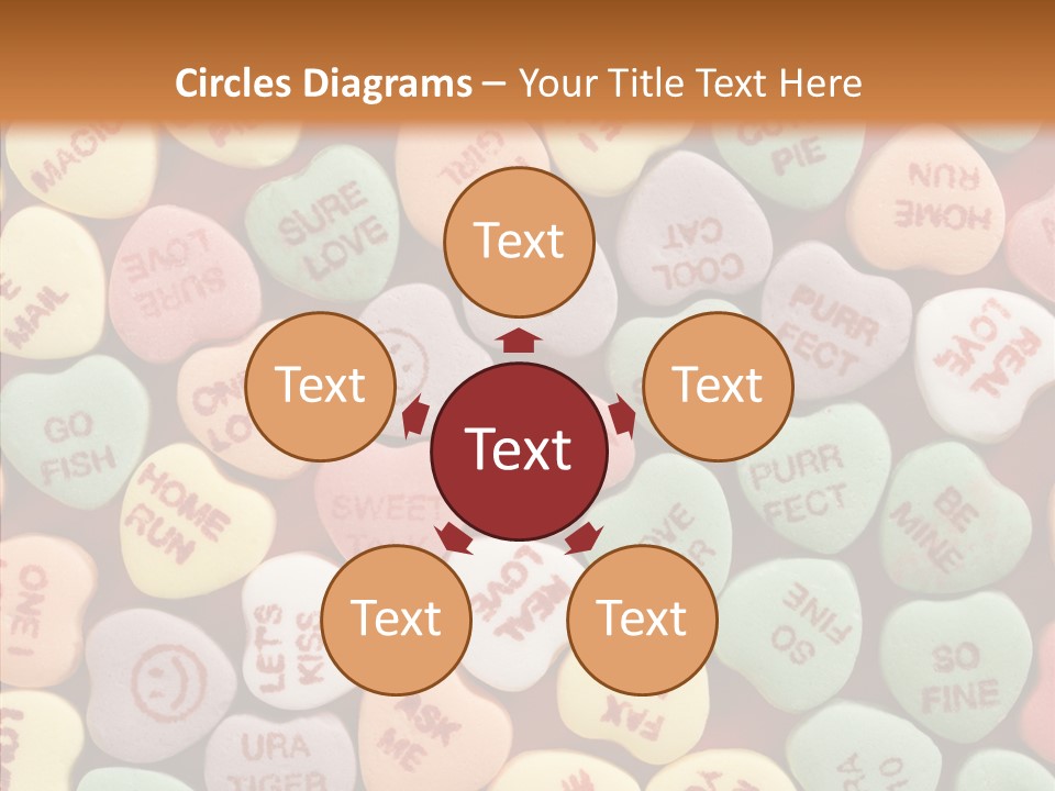 Togetherness Touching Closeup PowerPoint Template