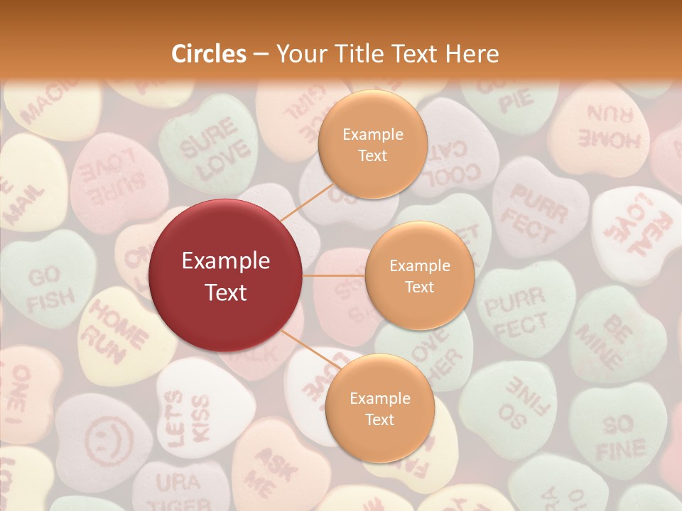 Togetherness Touching Closeup PowerPoint Template