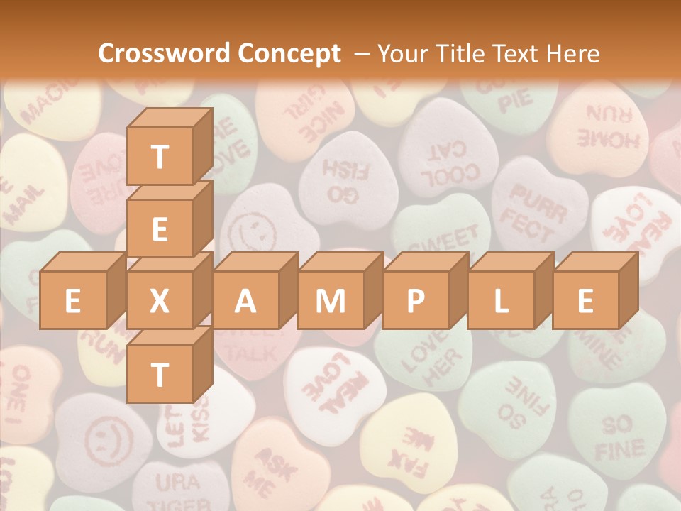 Togetherness Touching Closeup PowerPoint Template