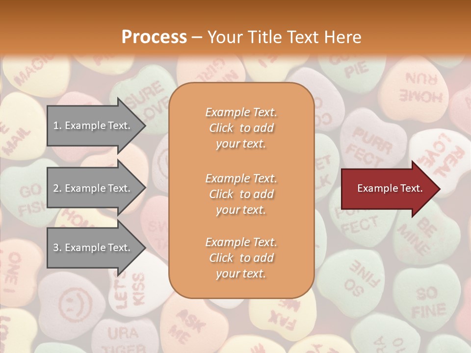 Togetherness Touching Closeup PowerPoint Template