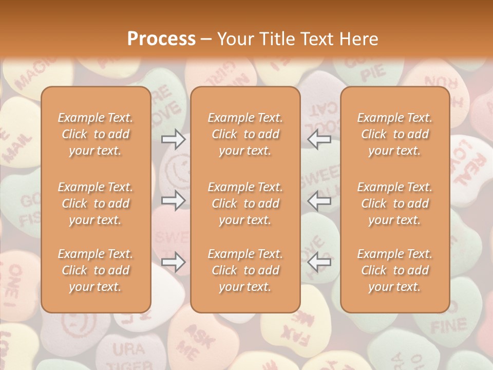 Togetherness Touching Closeup PowerPoint Template