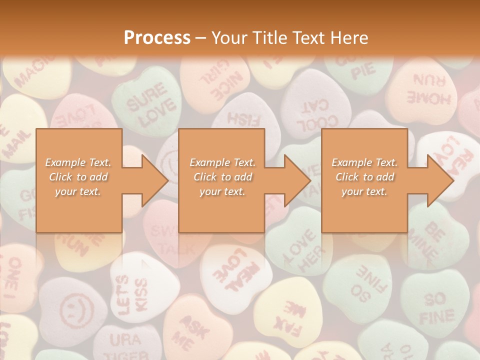 Togetherness Touching Closeup PowerPoint Template