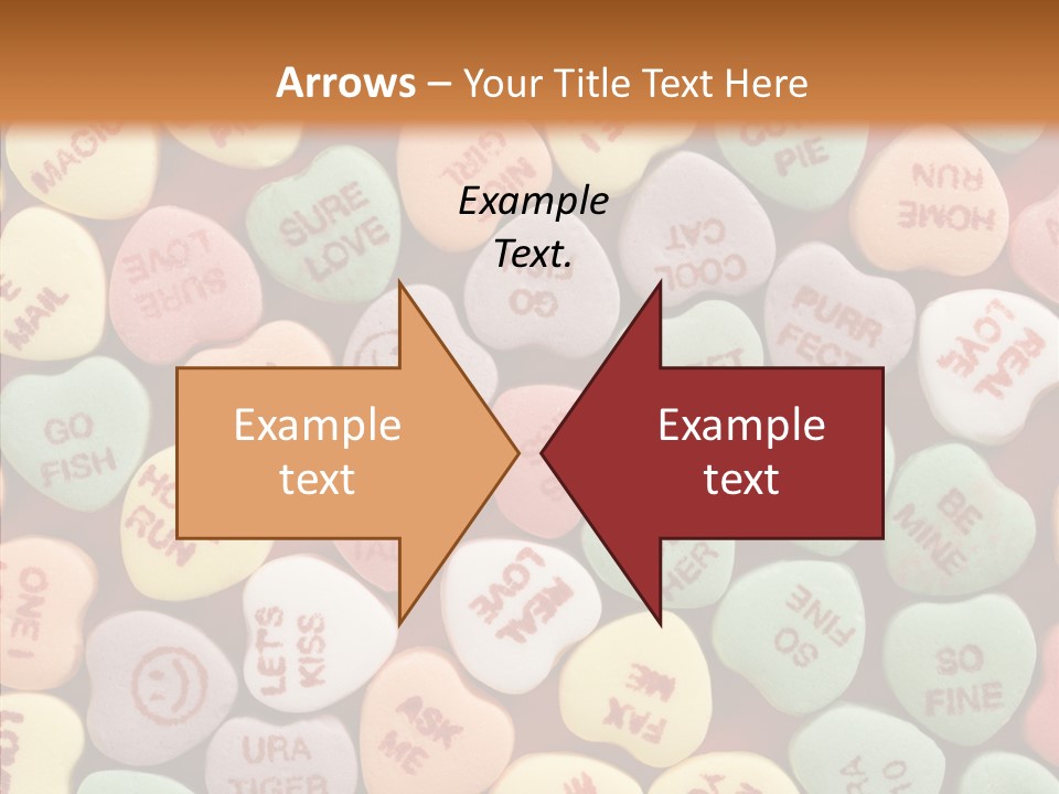 Togetherness Touching Closeup PowerPoint Template