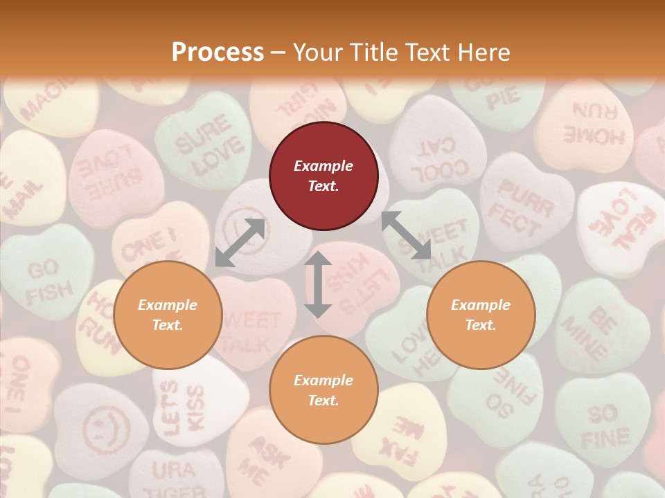 Togetherness Touching Closeup PowerPoint Template