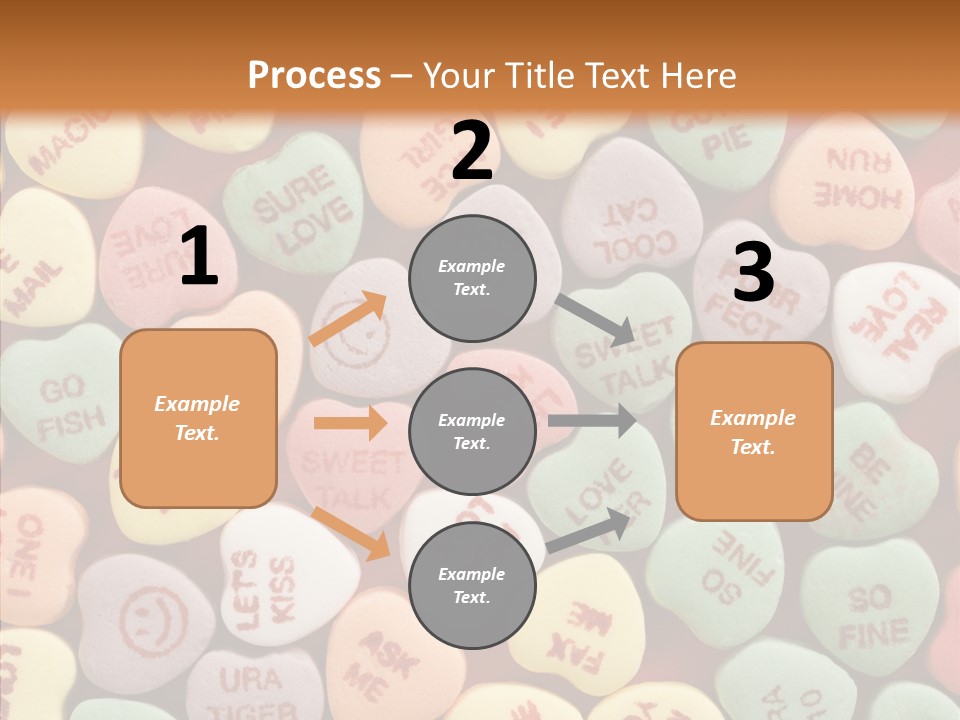 Togetherness Touching Closeup PowerPoint Template