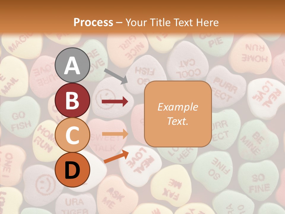 Togetherness Touching Closeup PowerPoint Template