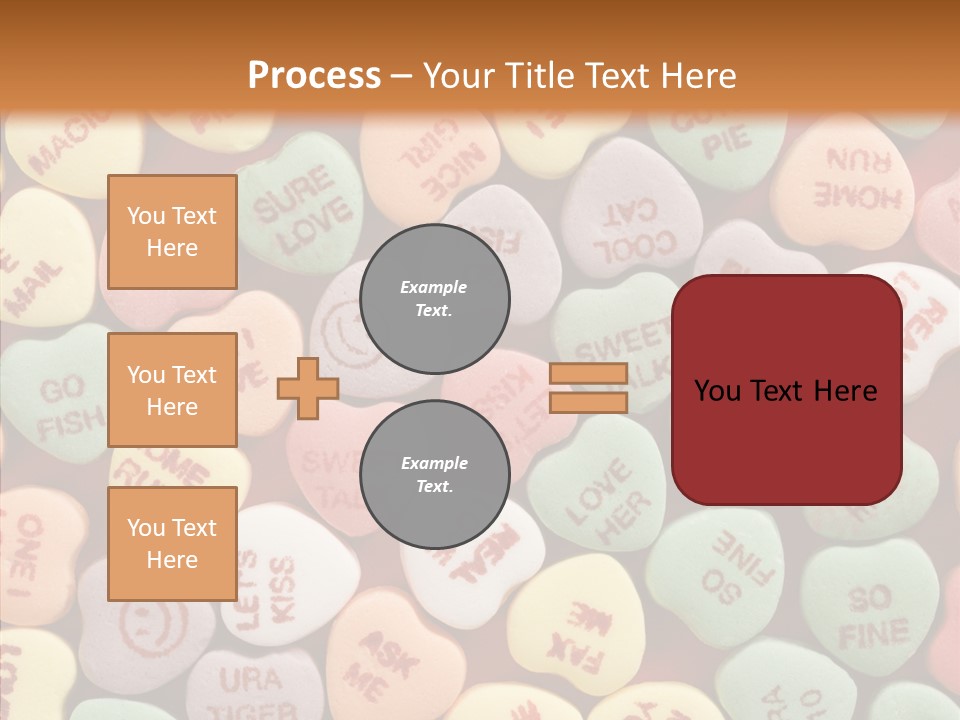 Togetherness Touching Closeup PowerPoint Template