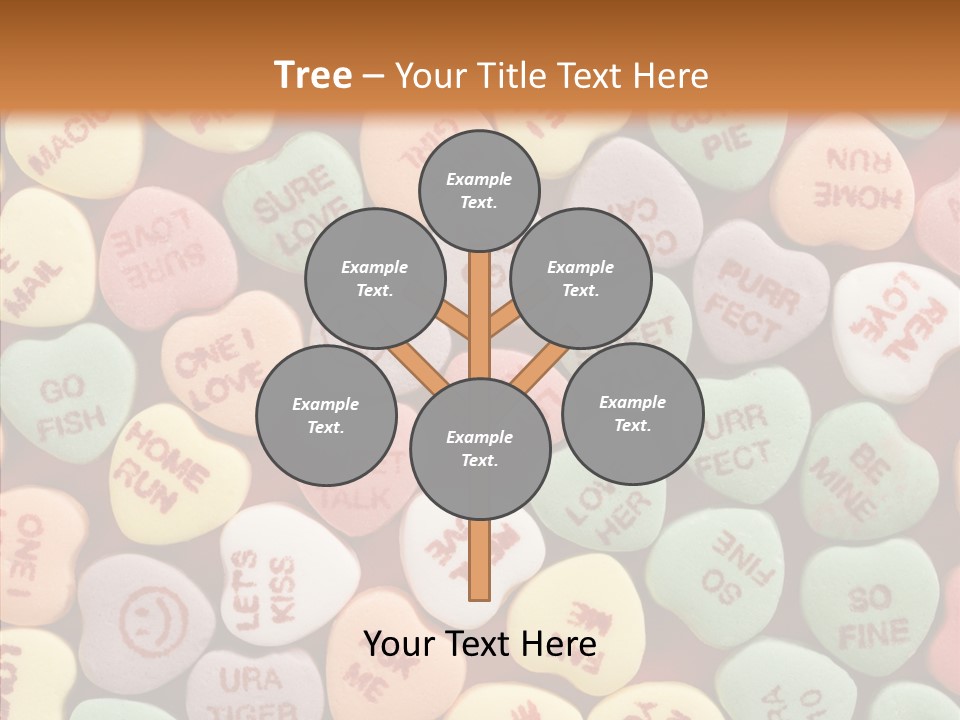 Togetherness Touching Closeup PowerPoint Template