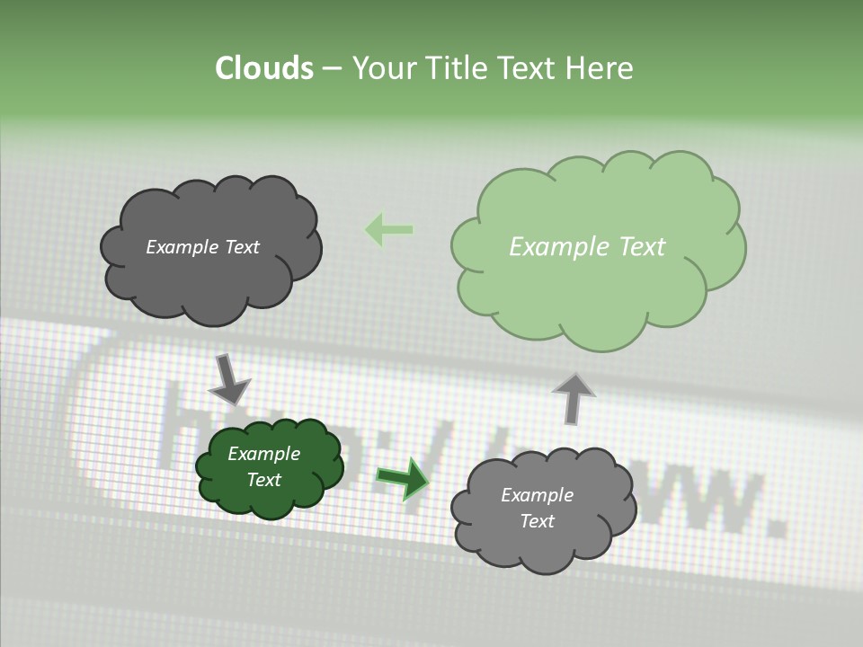 Caregiver Old Holding Hands PowerPoint Template