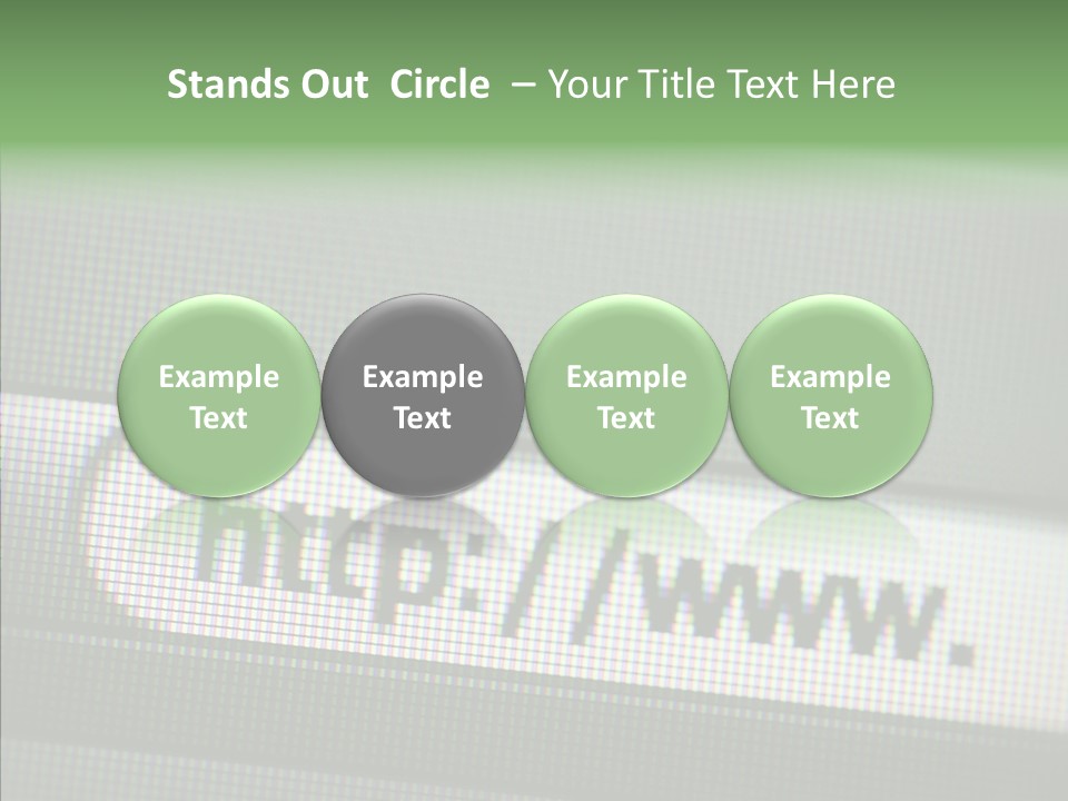 Caregiver Old Holding Hands PowerPoint Template