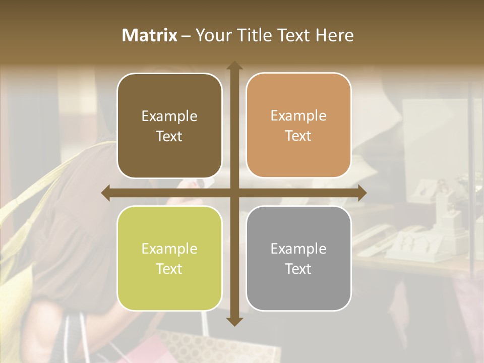 Senior  Care Grandmother PowerPoint Template