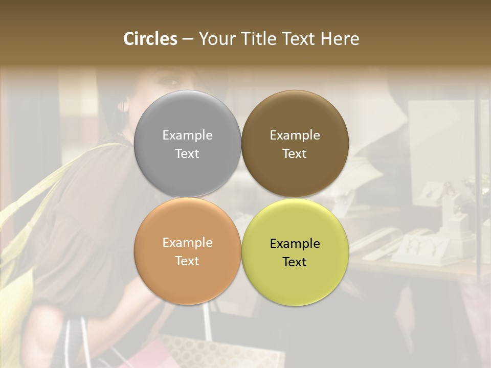 Senior  Care Grandmother PowerPoint Template